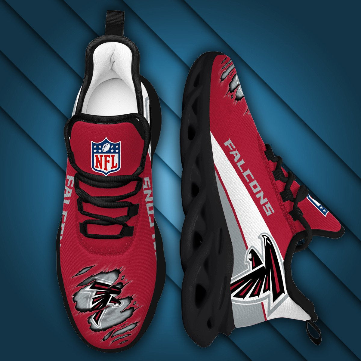 Atlanta Falcons Yezy Running Sneakers 950