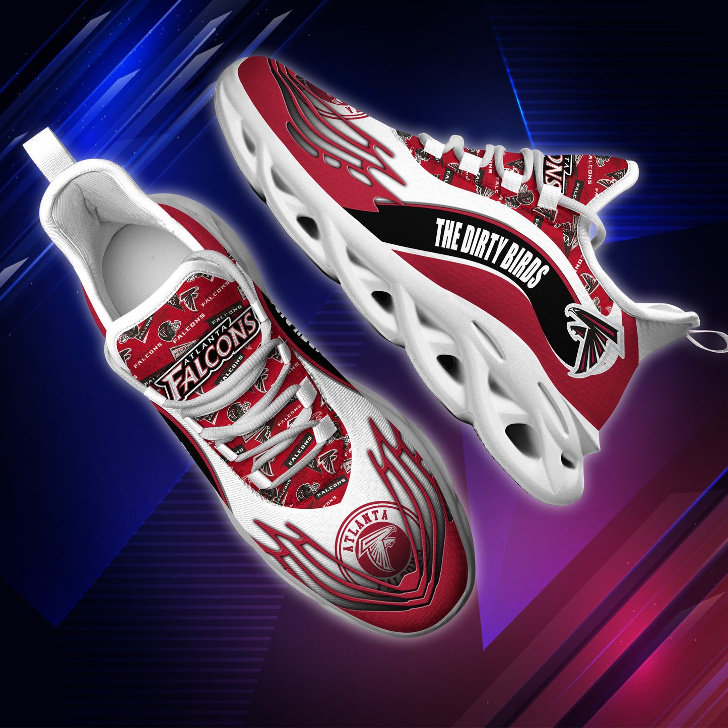 Atlanta Falcons Yezy Running Sneakers BB179