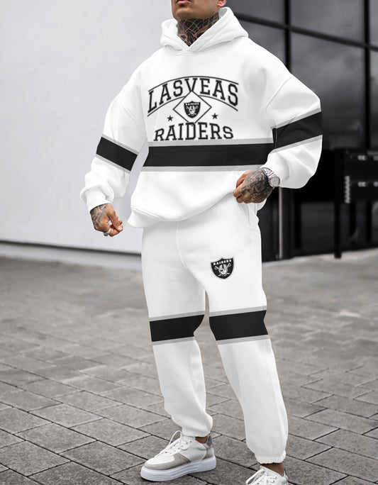 Las Vegas Raiders Combo Pullover Hoodie And Sweatpants AZBTPHSP000478