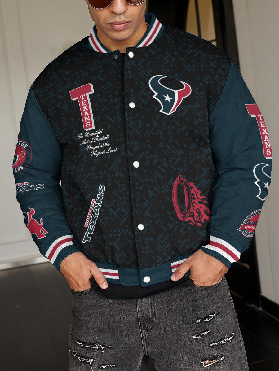 Houston Texans National Football League Varsity Jacket AZBTVJK000424