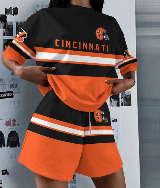 Cincinnati Bengals Limited Edition Top And Shorts Two-Piece Suits (3)