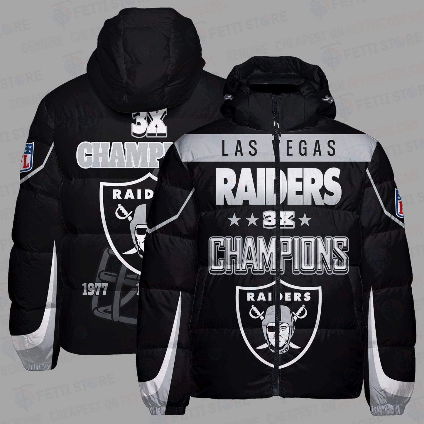 Las Vegas Raiders  CozyCloud Down Jacket AZBTDWJ000058