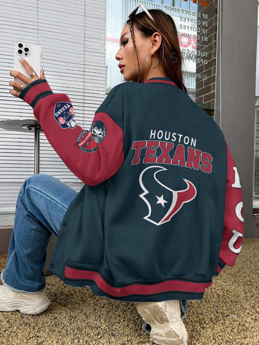 Houston Texans National Football League Varsity Jacket AZBTVJK000556