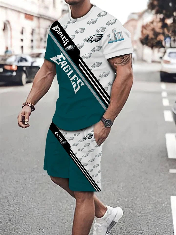 Philadelphia Eagles T-shirt and Shorts AZTS108