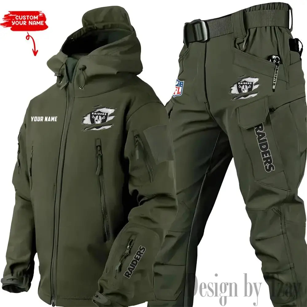 Las Vegas Raiders Outdoor Jacket and Pants 000085