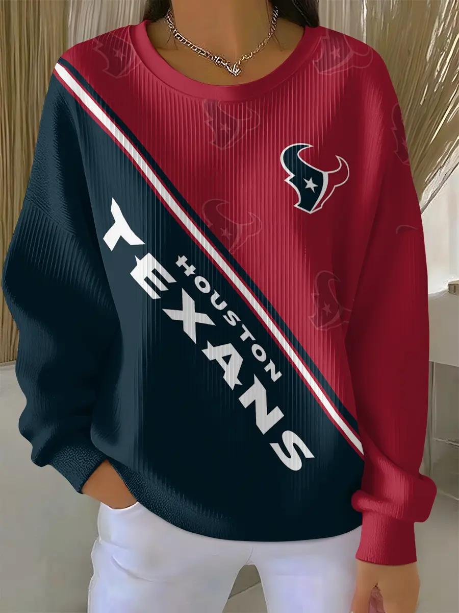 Houston Texans Women’s Knit Sweatshirt EM93