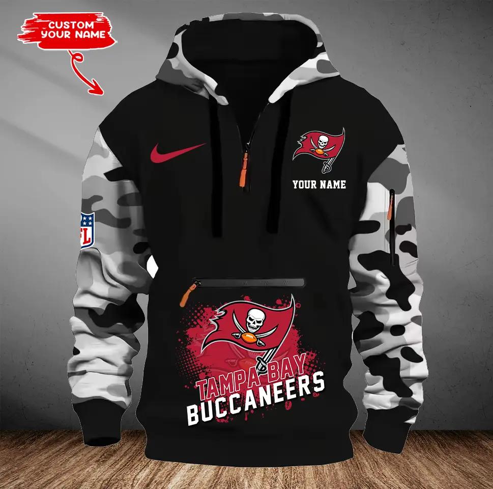 Tampa Bay Buccaneers Camouflage Hooded Sweatshirt HA61