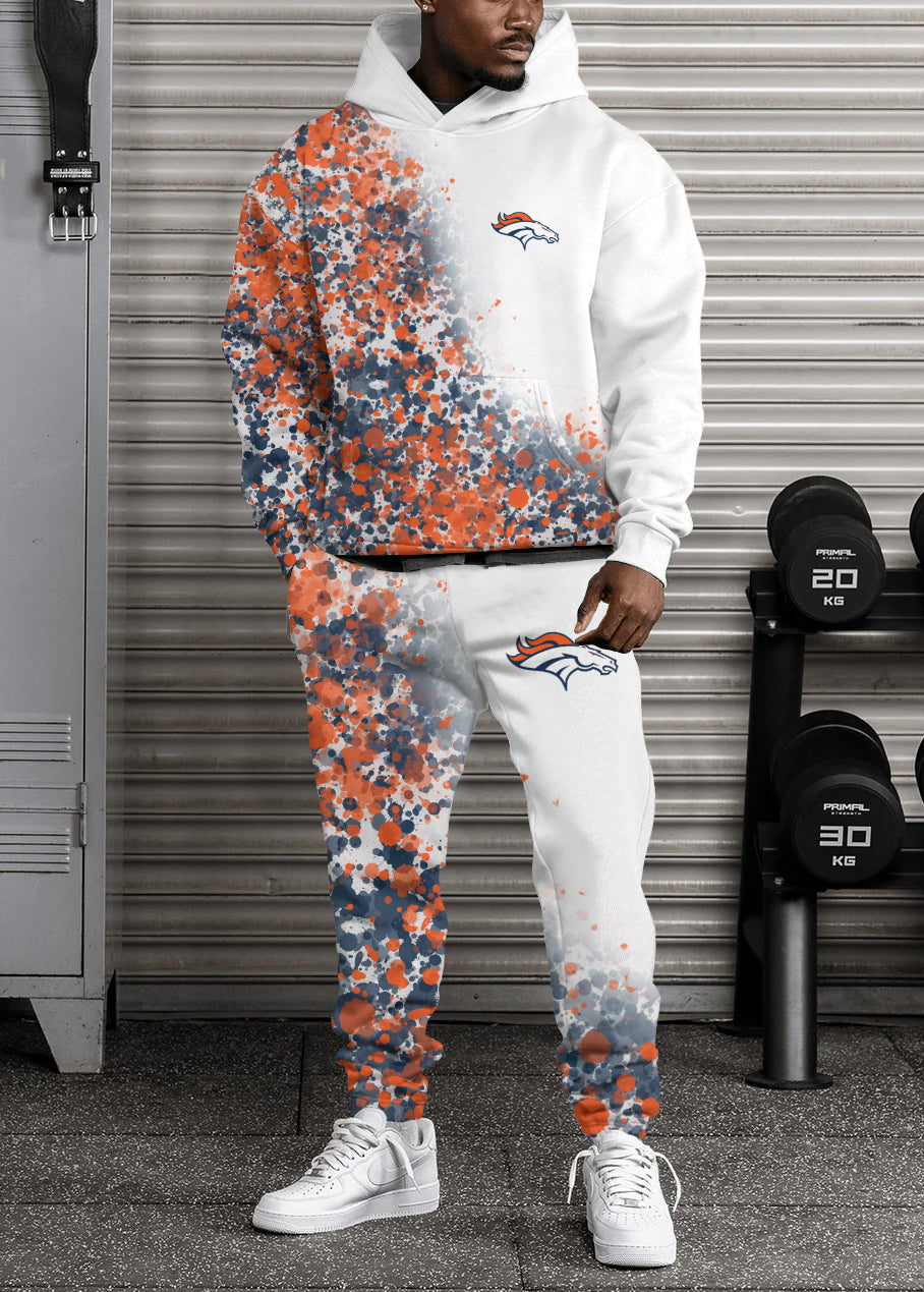 Denver Broncos Combo Pullover Hoodie And Sweatpants AZBTPHSP000238