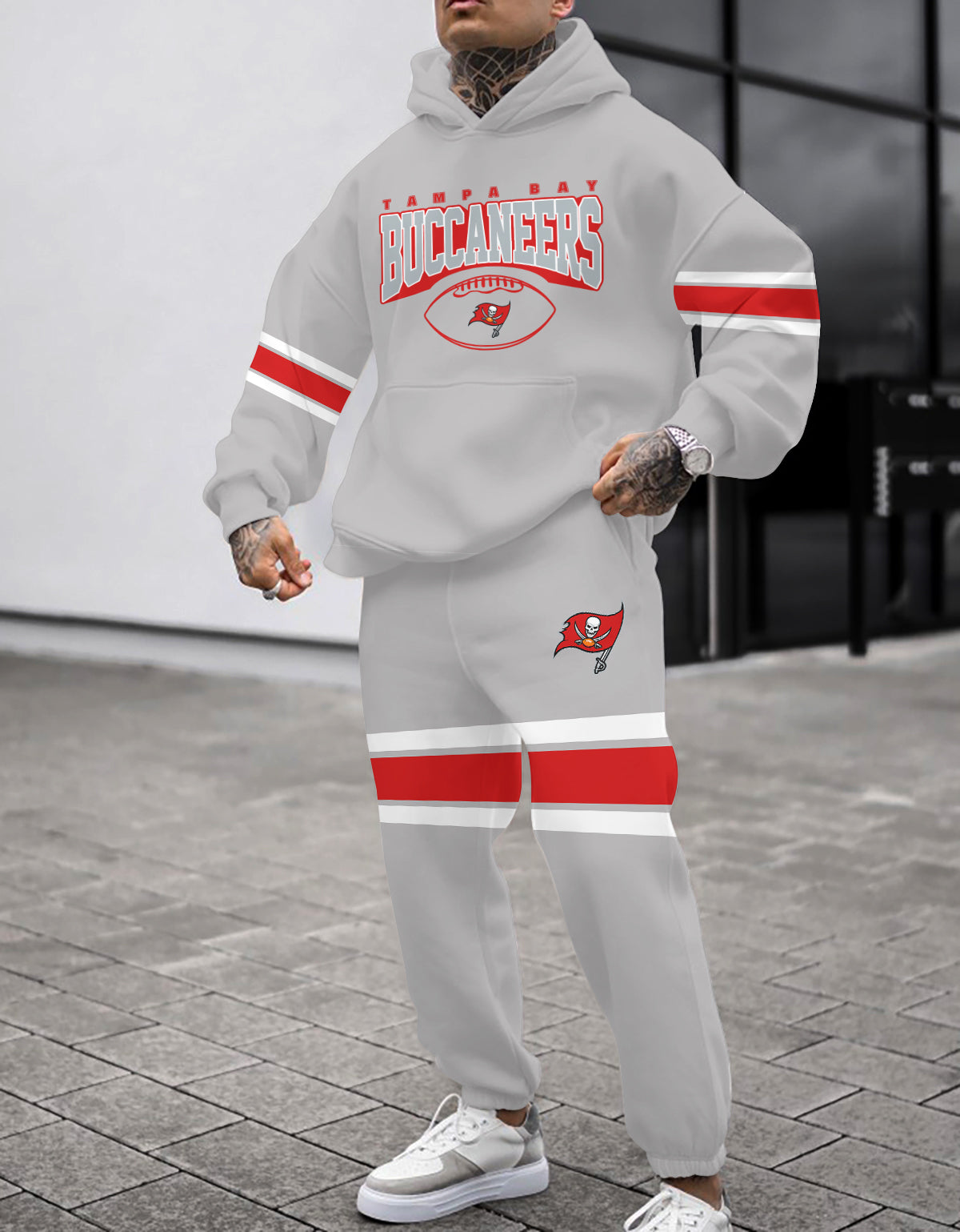 Tampa Bay Buccaneers Combo Pullover Hoodie And Sweatpants AZBTPHSP000153