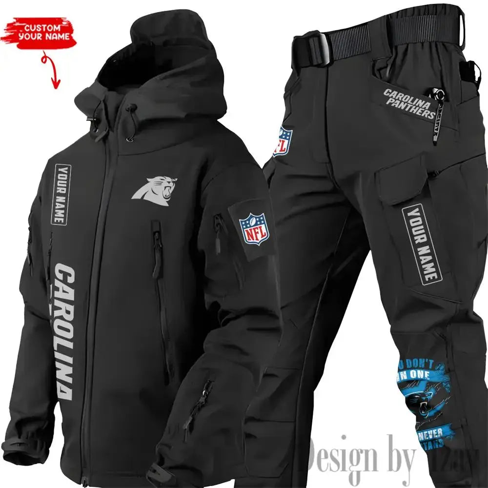 Carolina Panthers Outdoor Jacket and Pants 000129