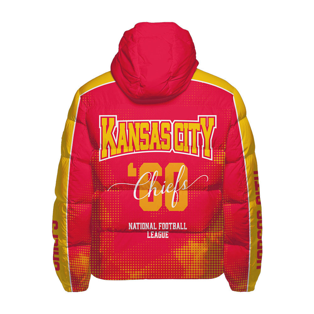 Kansas City Chiefs CozyCloud Down Jacket AZBTDWJ000437