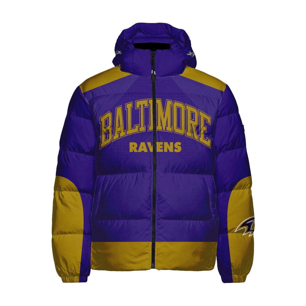 Baltimore Ravens CozyCloud Down Jacket AZBTDWJ000434