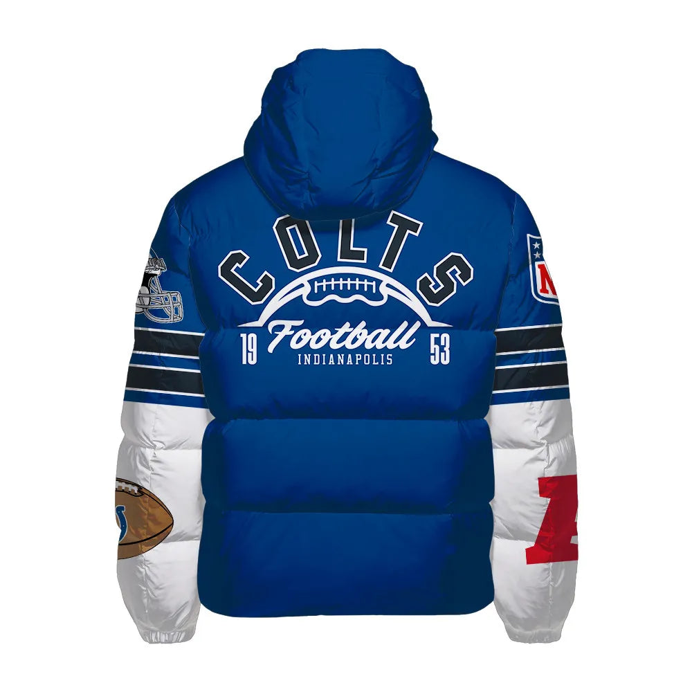 Indianapolis Colts CozyCloud Down Jacket AZBTDWJ000446