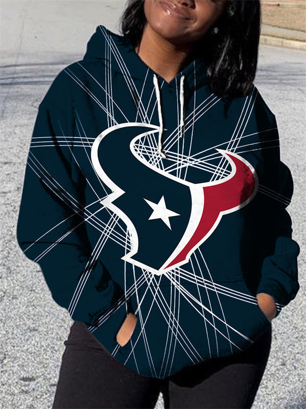 Houston Texans 3D Printed Pocket Pullover Hoodie AZBTPH000142