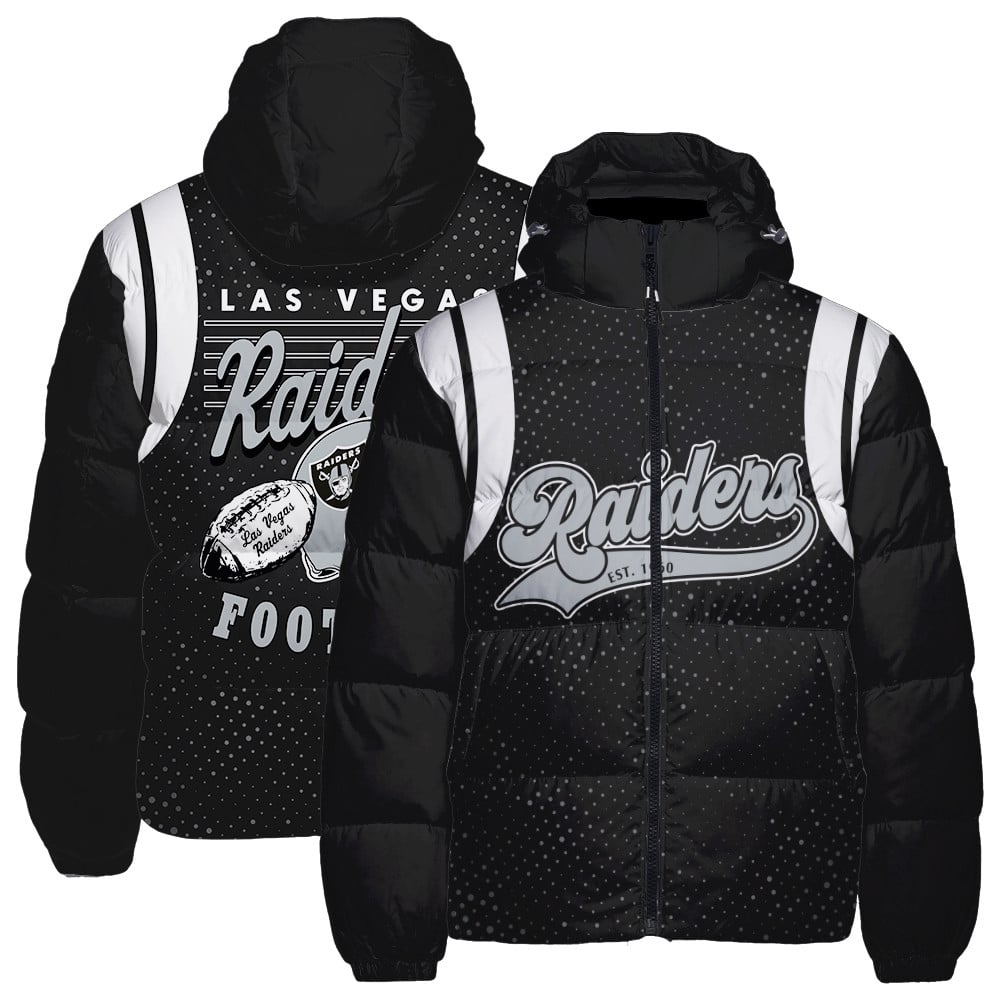 Las Vegas Raiders CozyCloud Down Jacket AZBTDWJ000367