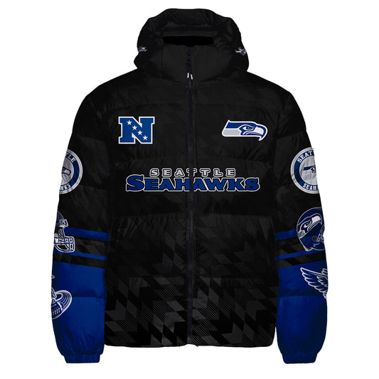 Seattle Seahawks CozyCloud Down Jacket AZBTDWJ000055