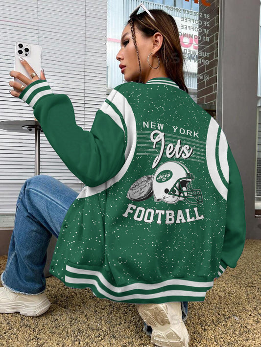 New York Jets National Football League Varsity Jacket AZBTVJK000590