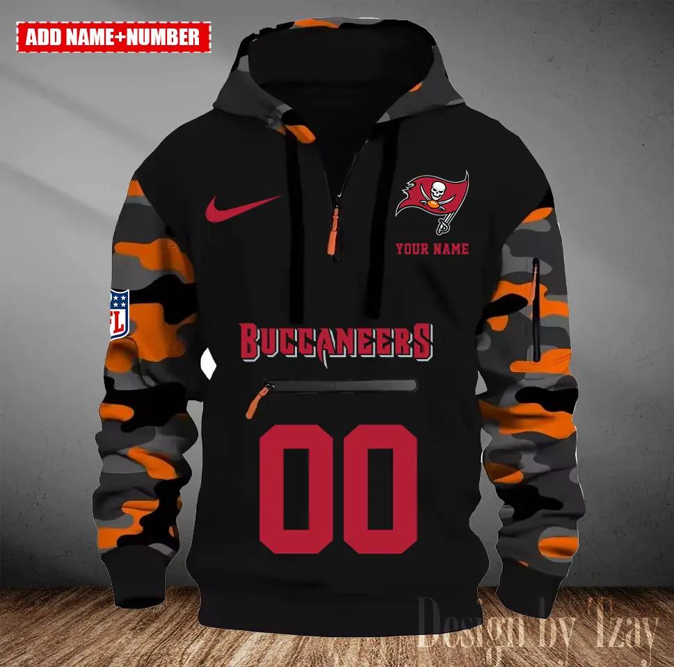 Tampa Bay Buccaneers Camouflage Hooded Sweatshirt HA30