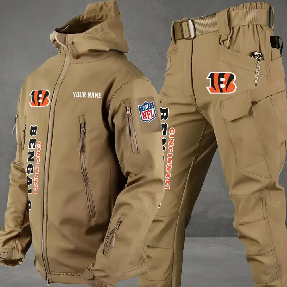 Cincinnati Bengals Outdoor Jacket and Pants 000153
