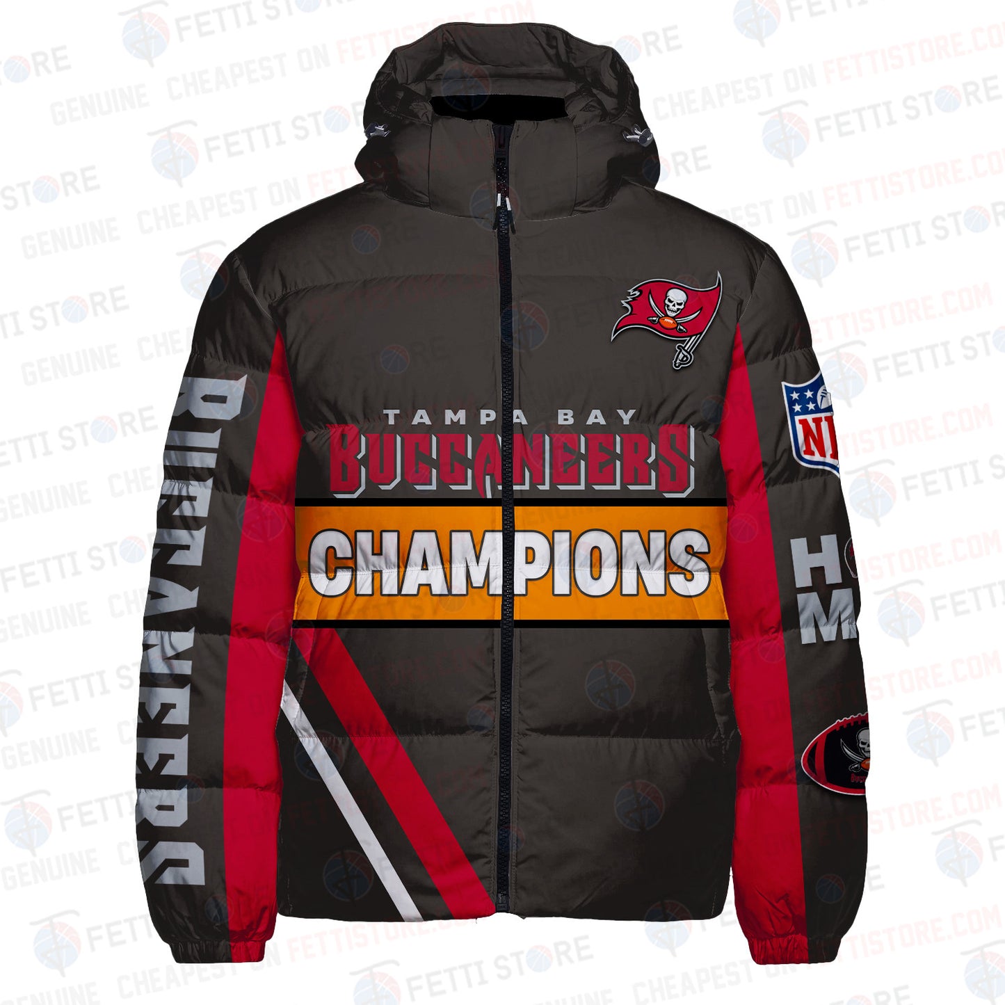 Tampa Bay Buccaneers CozyCloud Down Jacket AZBTDWJ000218