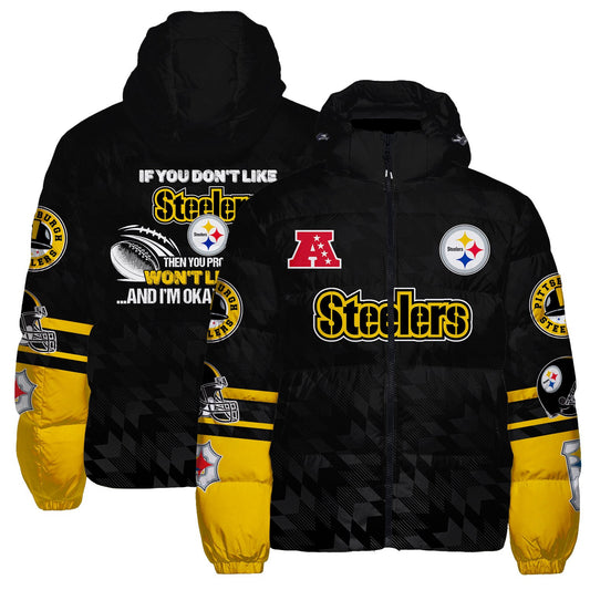 Pittsburgh Steelers CozyCloud Down Jacket AZBTDWJ000337