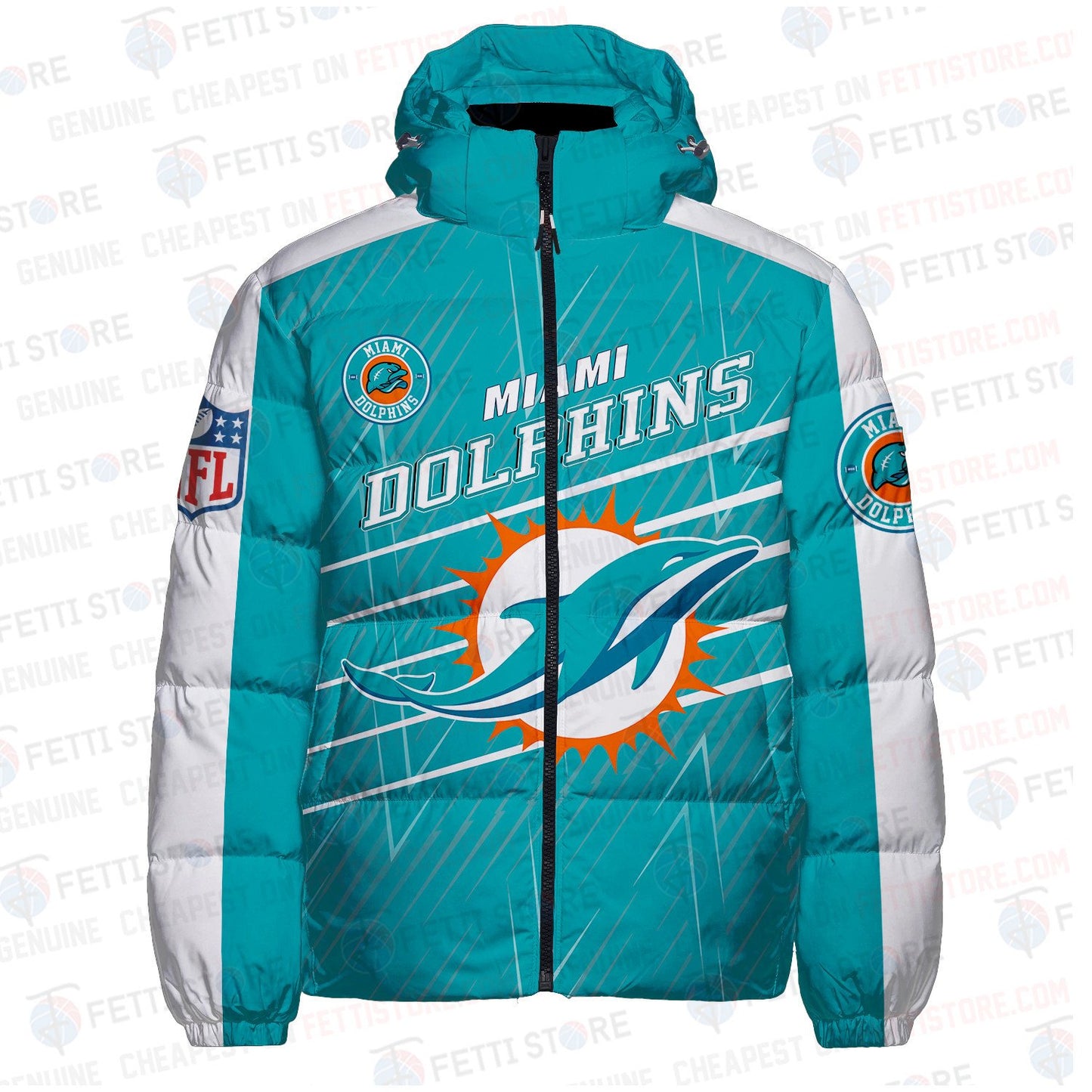Miami Dolphins CozyCloud Down Jacket AZBTDWJ000192