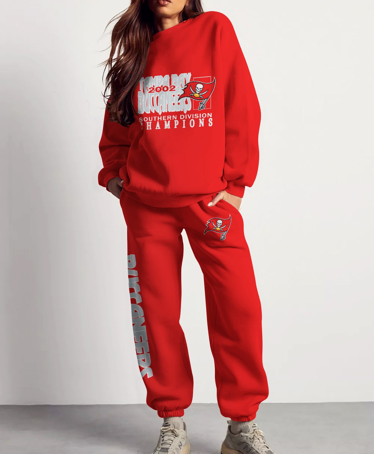 Tampa Bay Buccaneers Combo 3D Sweatsuit and Sweatpants Unisex CBSP82
