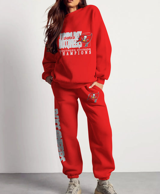 Tampa Bay Buccaneers Combo 3D Sweatsuit and Sweatpants Unisex CBSP82