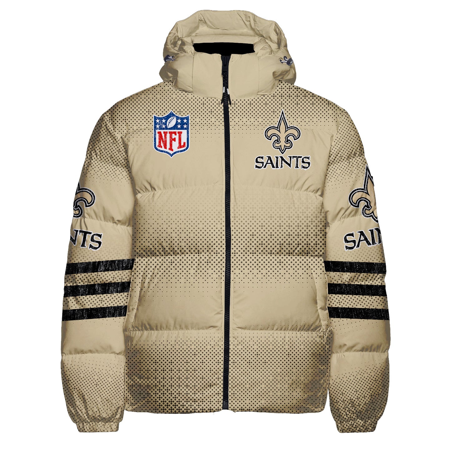 New Orleans Saints CozyCloud Down Jacket AZBTDWJ000385