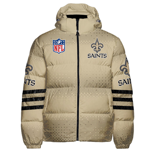 New Orleans Saints CozyCloud Down Jacket AZBTDWJ000385