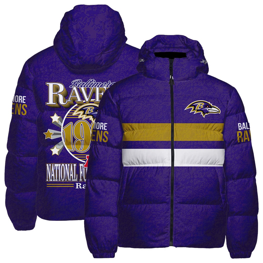 Baltimore Ravens CozyCloud Down Jacket AZBTDWJ000078