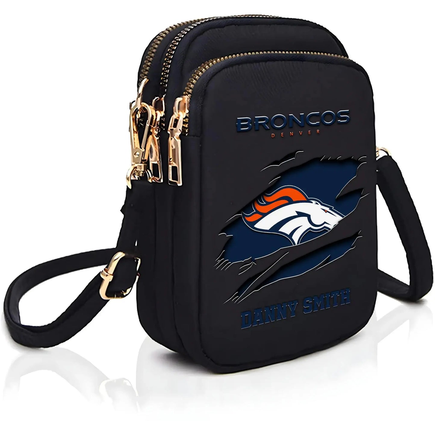 Denver Broncos Mini Crossbody Bag for Women New Trending 2025 AZBT2DMCB000033