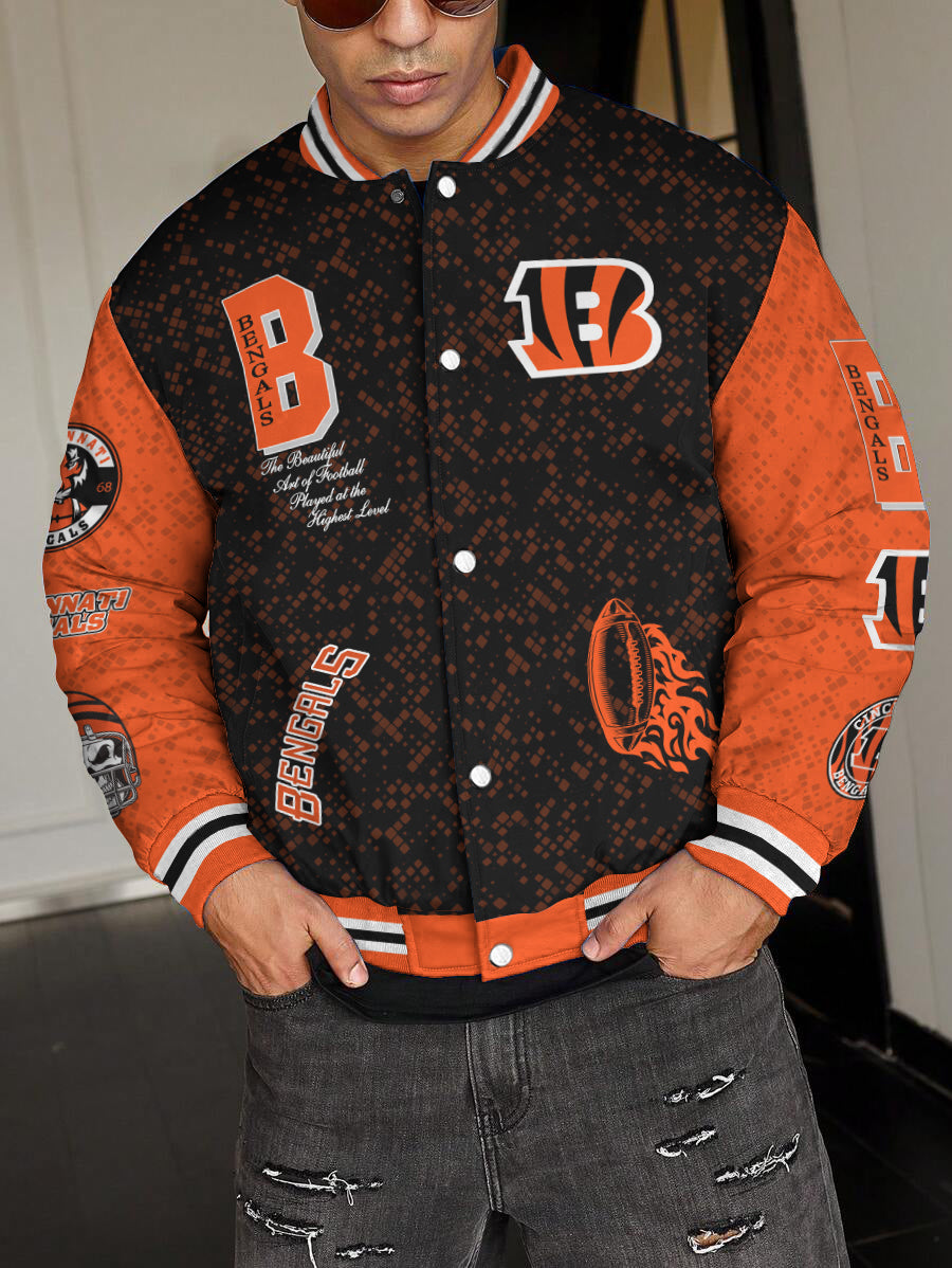 Cincinnati Bengals National Football League Varsity Jacket AZBTVJK000474
