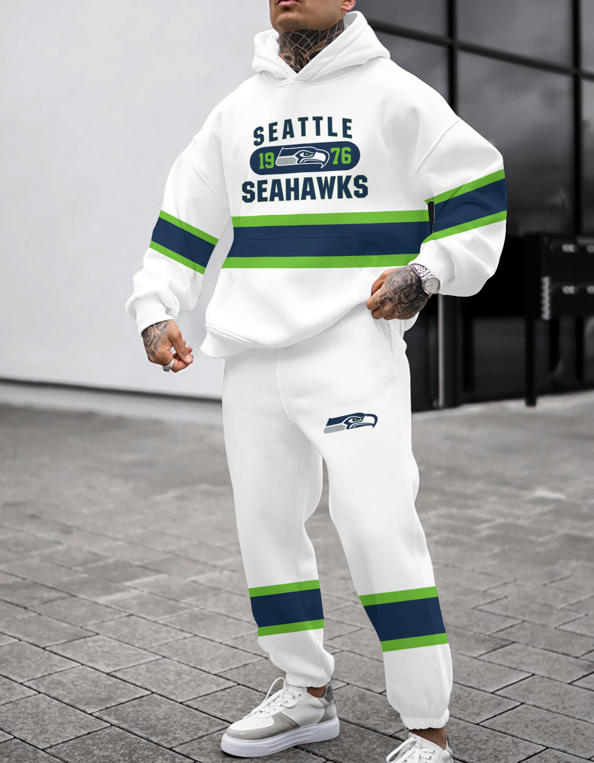 Seattle Seahawks Combo Pullover Hoodie And Sweatpants AZBTPHSP000245