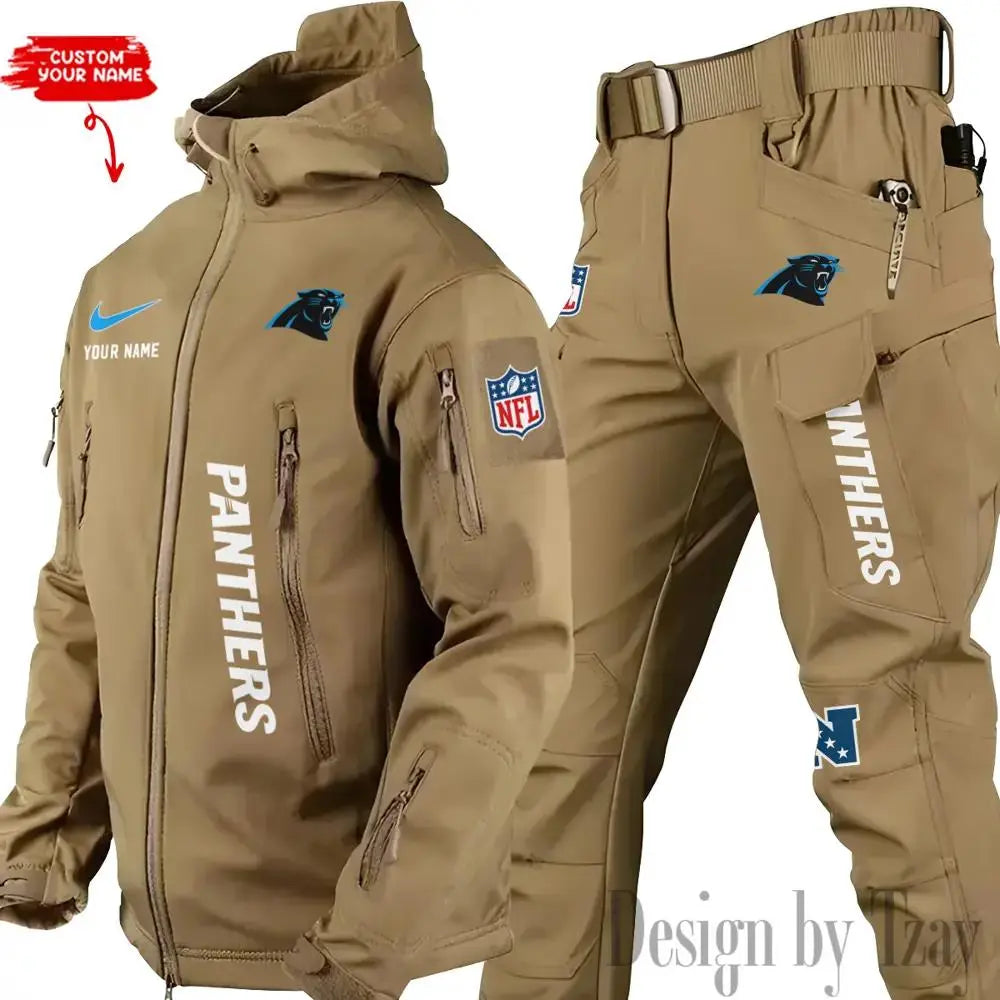 Carolina Panthers Outdoor Jacket and Pants 000064