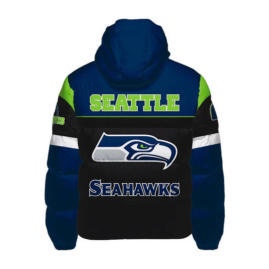 Seattle Seahawks CozyCloud Down Jacket AZBTDWJ000392
