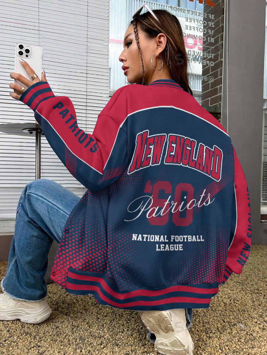 New England Patriots National Football League Varsity Jacket AZBTVJK000653