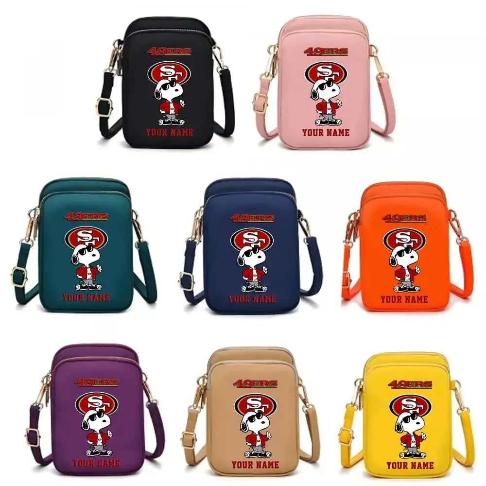 San Francisco 49ers Mini Crossbody Bag for Women New Trending 2025 AZBT2DMCB000096