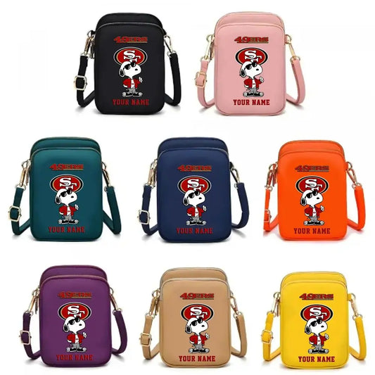 San Francisco 49ers Mini Crossbody Bag for Women New Trending 2025 AZBT2DMCB000096