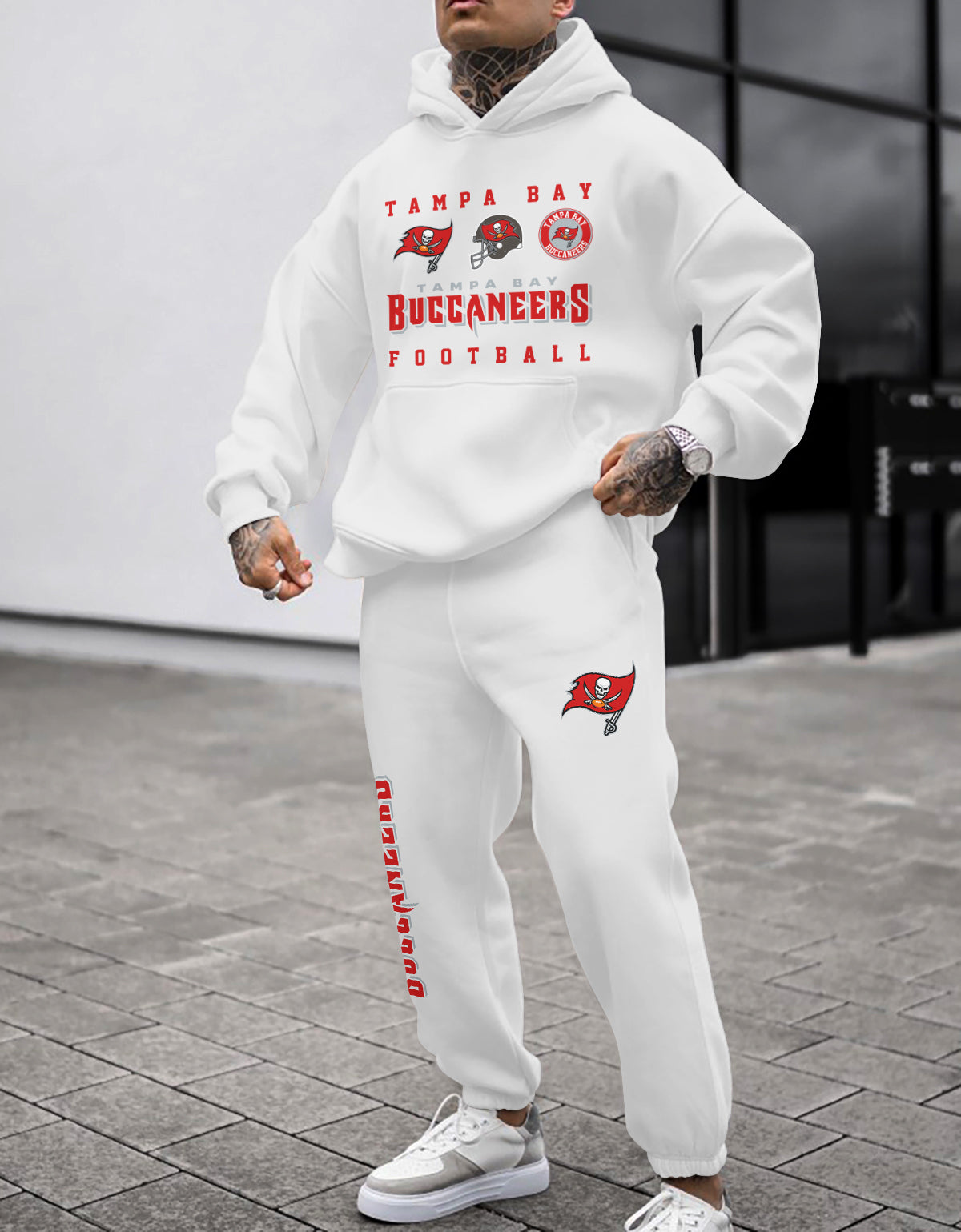 Tampa Bay Buccaneers Combo Pullover Hoodie And Sweatpants AZBTPHSP000159