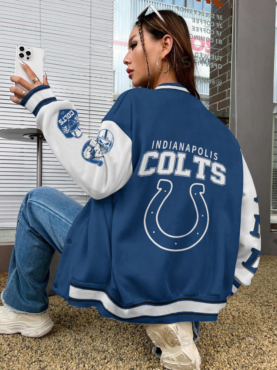 Indianapolis Colts National Football League Varsity Jacket AZBTVJK000606