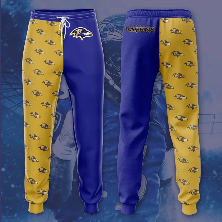 Baltimore Ravens 3D Printed pocket Sweatpant 25
