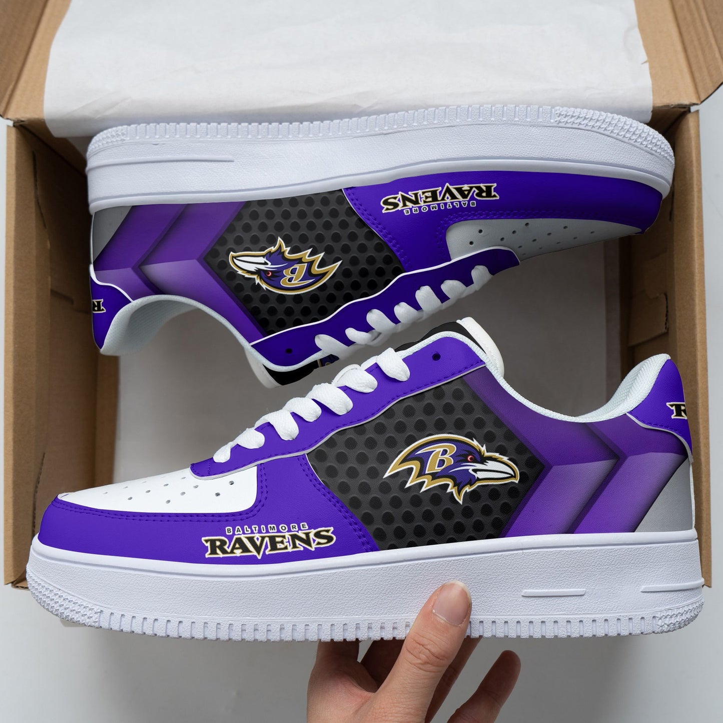 Baltimore Ravens AF1 Shoes 220