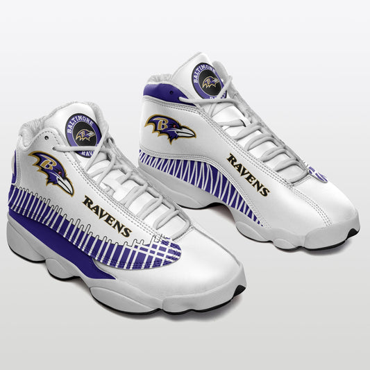 Baltimore Ravens Air JD13 Sneakers 489