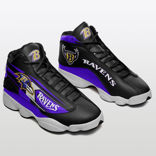 Baltimore Ravens Air JD13 Sneakers 659