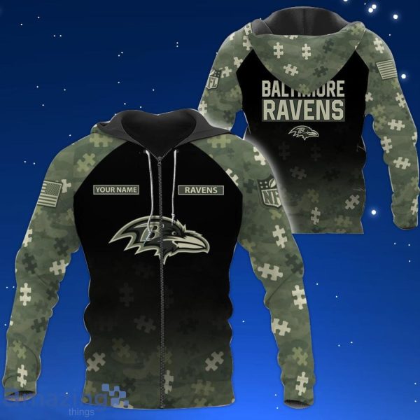 Baltimore Ravens All Over Printed T-shirt Sweatshirt Hoodie AZCHD634