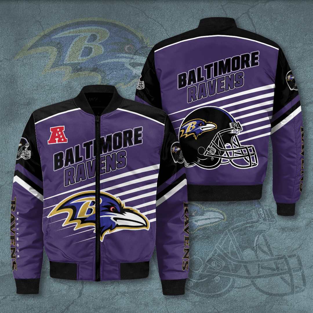 Baltimore Ravens Bomber Jacket 158
