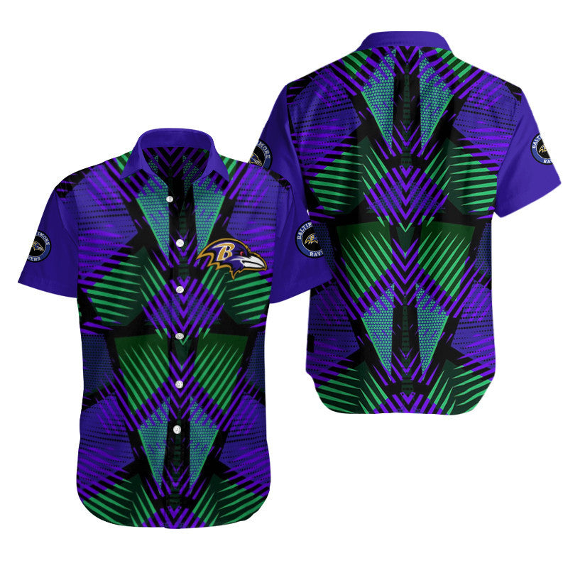 Baltimore Ravens Button Shirt BB450