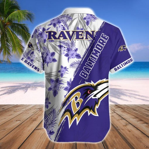 Baltimore Ravens Button Shirt BG828