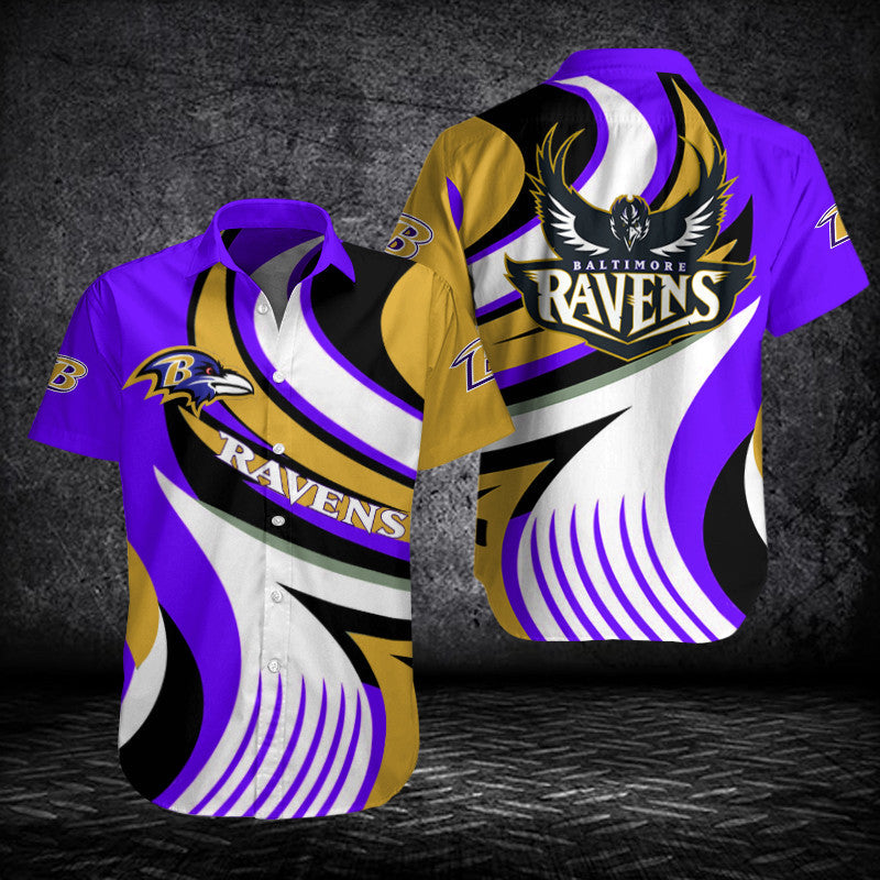 Baltimore Ravens Button Shirts BG528